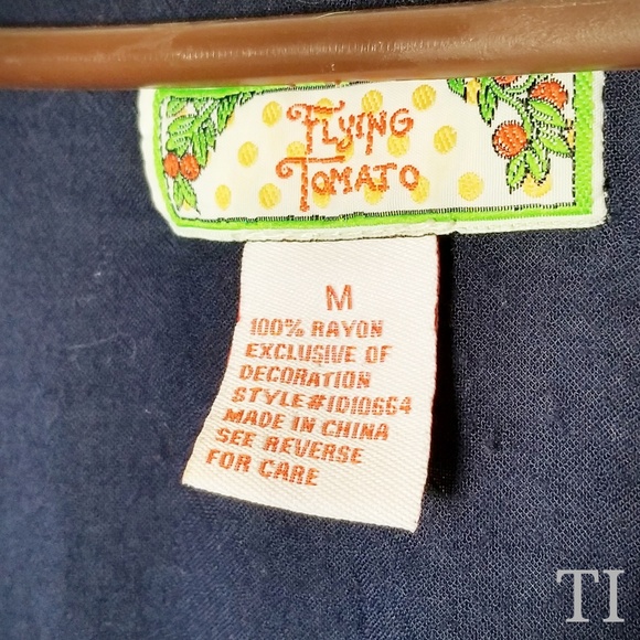 Flying Tomato Bat Wing Tribal Shirt - Picture 3 of 5